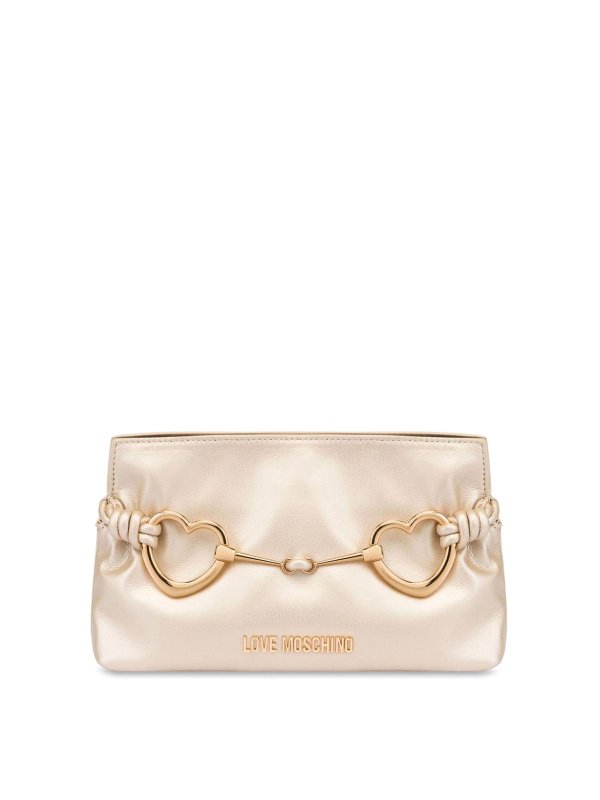 LOVE MOSCHINO: Schultertaschen - Schultertasche - Beige