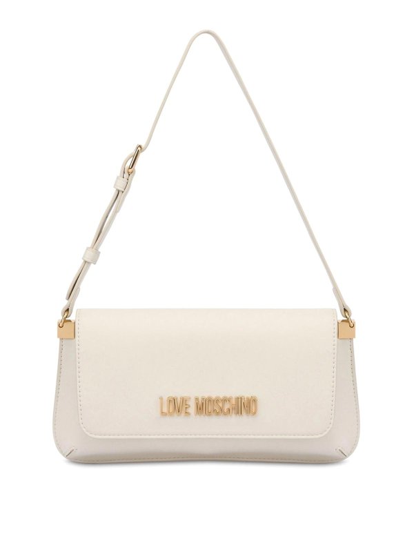 LOVE MOSCHINO: ショルダーバッグ - ショルダーバッグ - 白