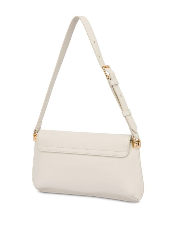 The Best Shops LOVE MOSCHINO: ショルダーバッグ - ショルダーバッグ - 白