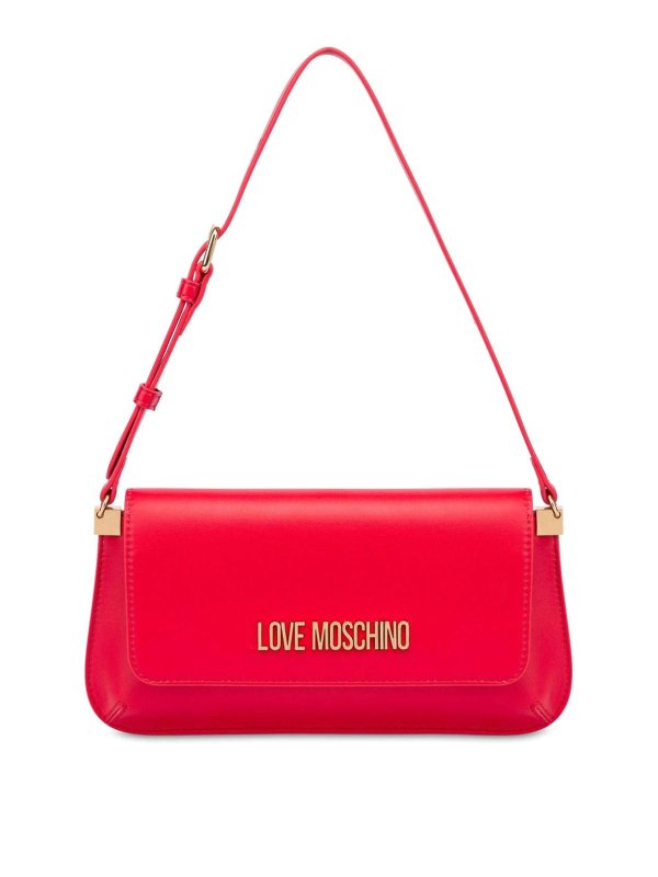LOVE MOSCHINO: Sacs portés épaule  - Sac Porté Épaule - Rouge