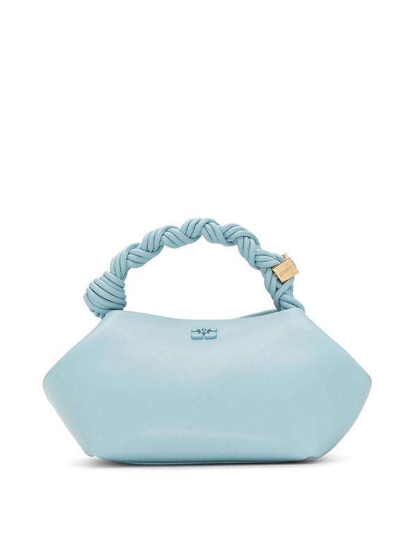 GANNI: クロスボディバッグ - クロスボディバッグ - ライトブルー