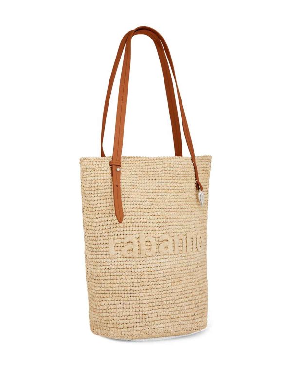 The Best Shops RABANNE: Handtaschen - Shopper - Beige