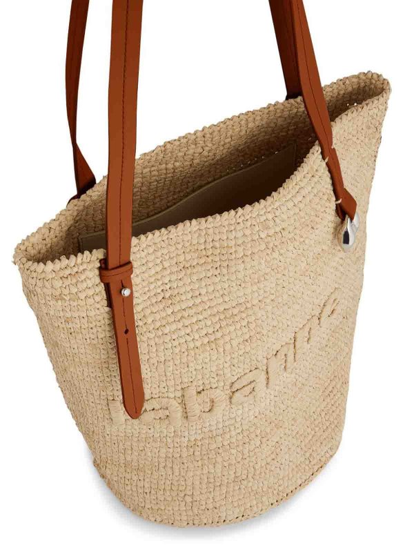 Shopper - Beige shop online: RABANNE