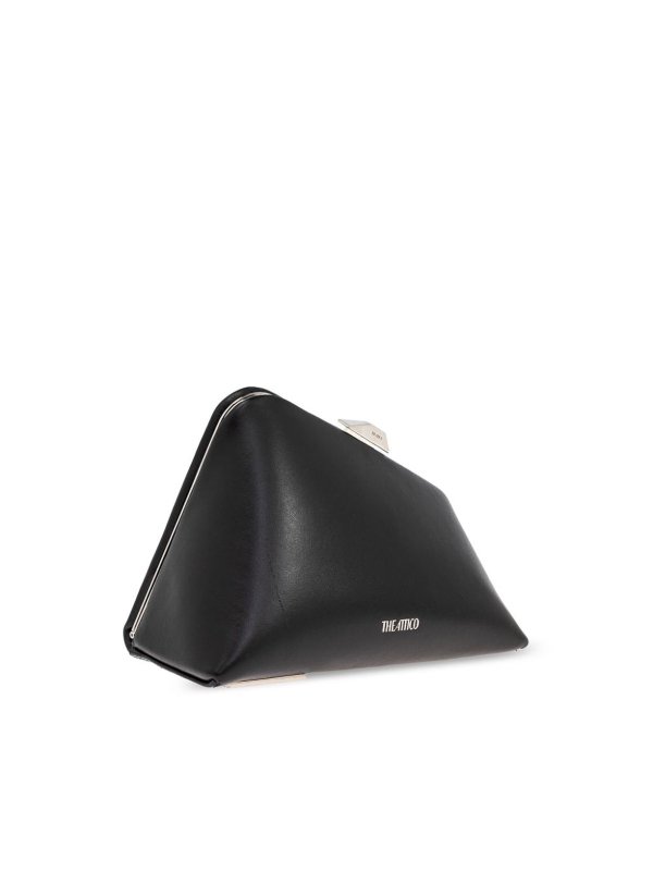 Mini Midnight Clutch In Leather shop online: The Attico