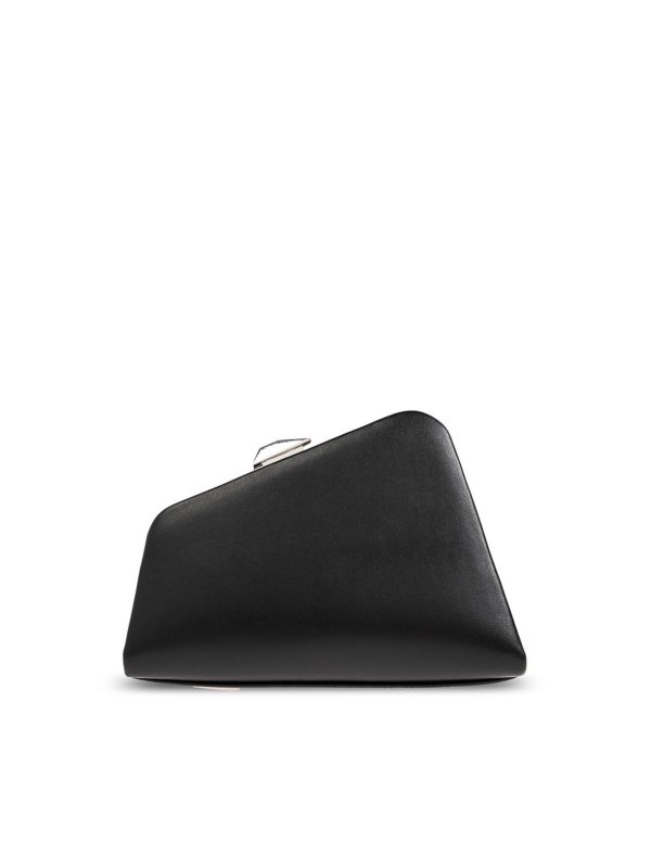 The Attico buy online Mini Midnight Clutch In Leather