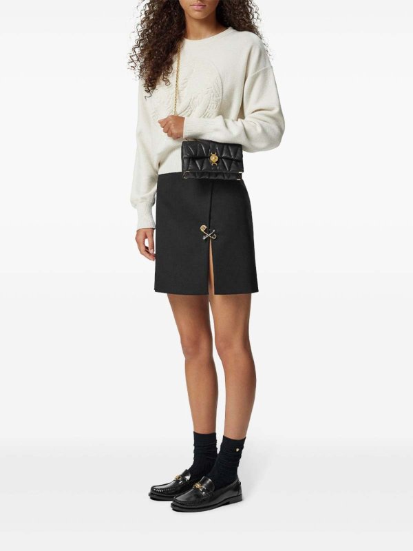 ショルダーバッグ - 黒 shop online: VERSACE