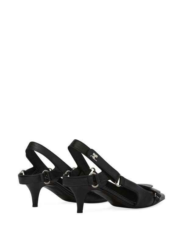 Courreges: Sandalias online - Sandalias - Negro