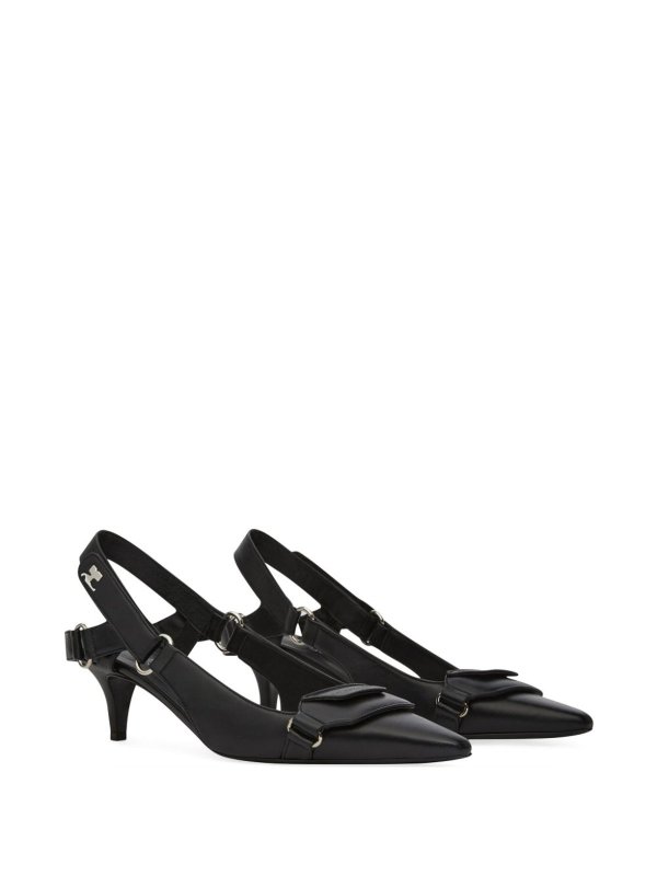 The Best Shops Courreges: Sandalias - Sandalias - Negro