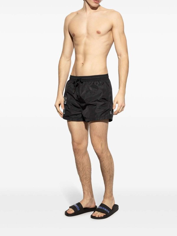 DSQUARED2: Mocassins & Chaussures bateau online - Chaussons - Bleu