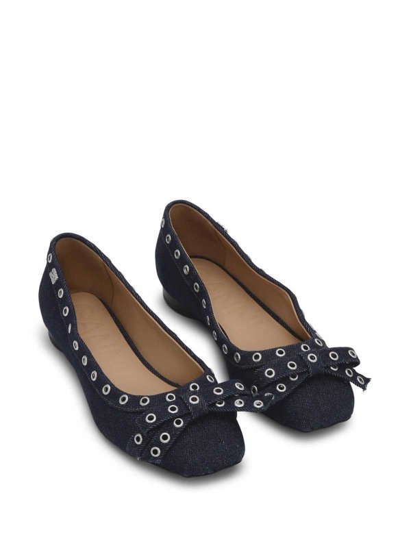 GANNI: flat shoes online - flats
