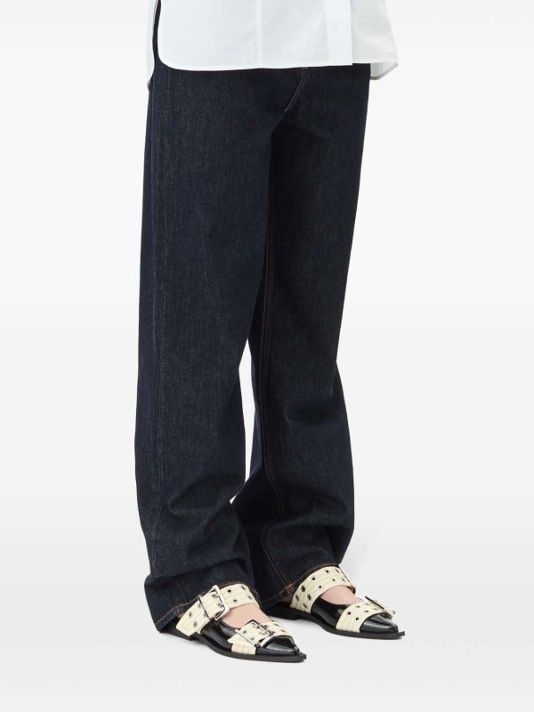 The Best Shops GANNI: Sandalen - Sandalen - Weiß