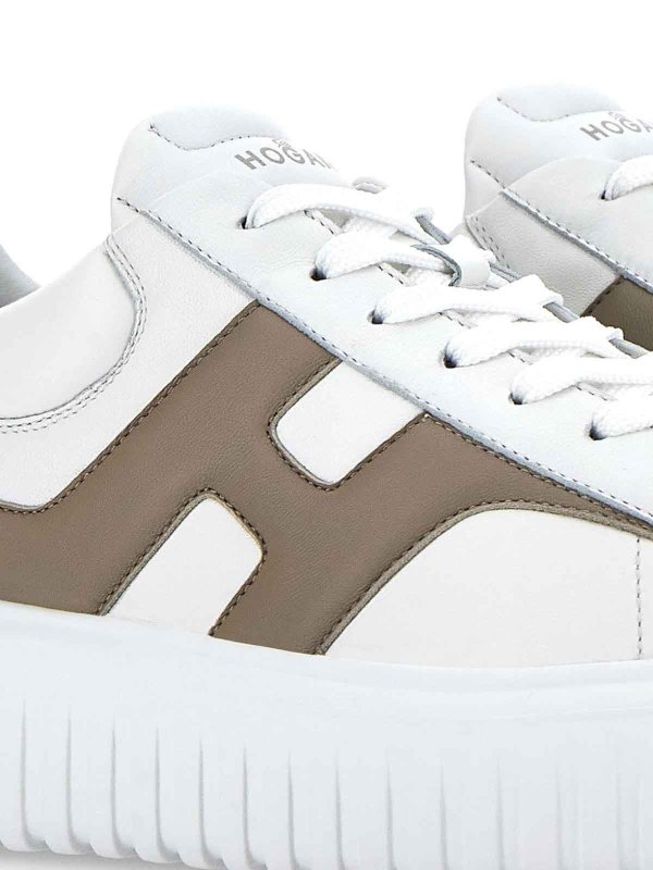 HOGAN: Chaussures à lacets online - Chaussures À Lacets - Blanc