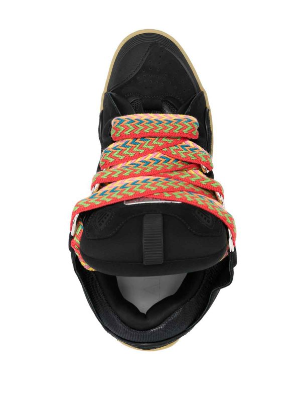 編み上げ靴 - 黒 shop online: LANVIN