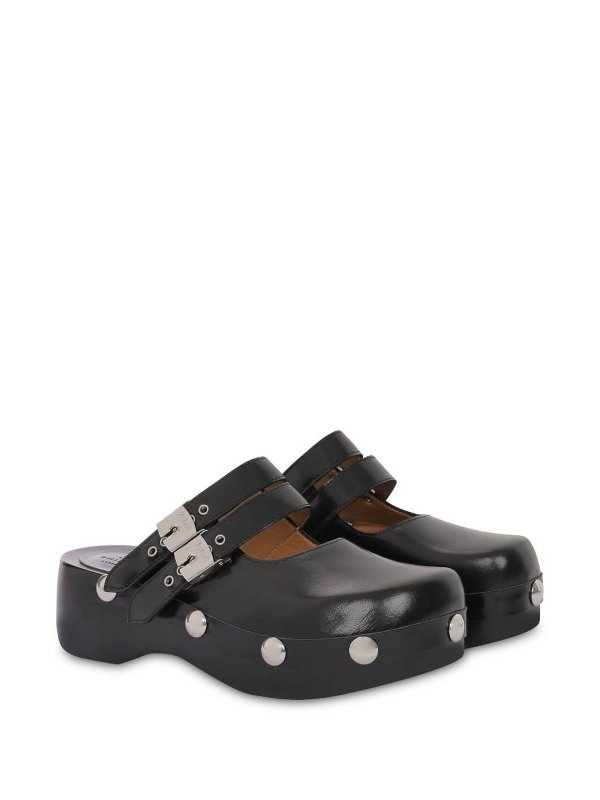 Black sandals shop online: Philosophy di Lorenzo Serafini