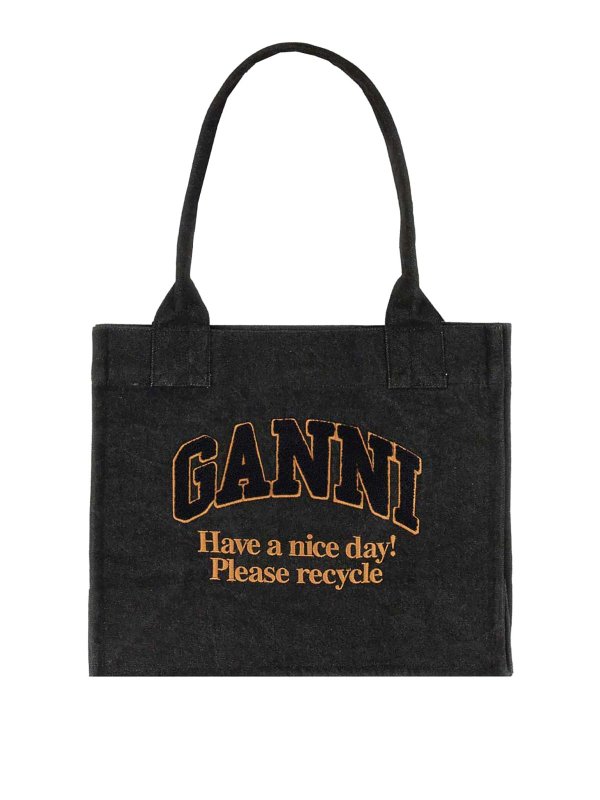 GANNI: totes bags - Large Tote Bag