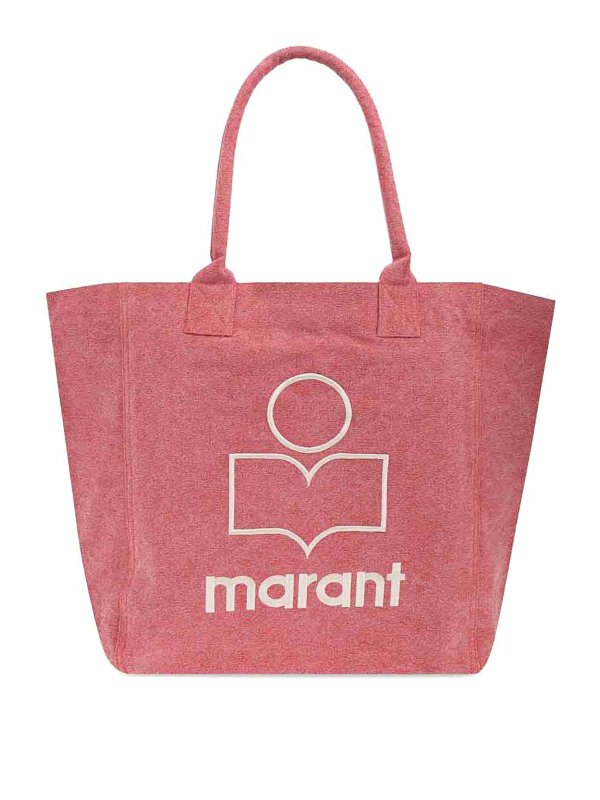 ISABEL MARANT: トートバッグ - トートバッグ - 赤