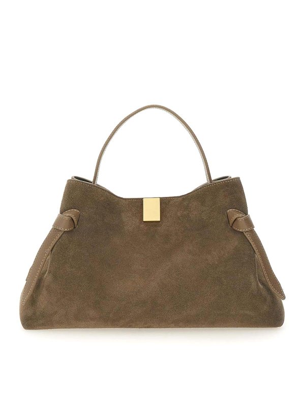 YUZEFI: クロスボディバッグ - クロスボディバッグ - ライトグレー