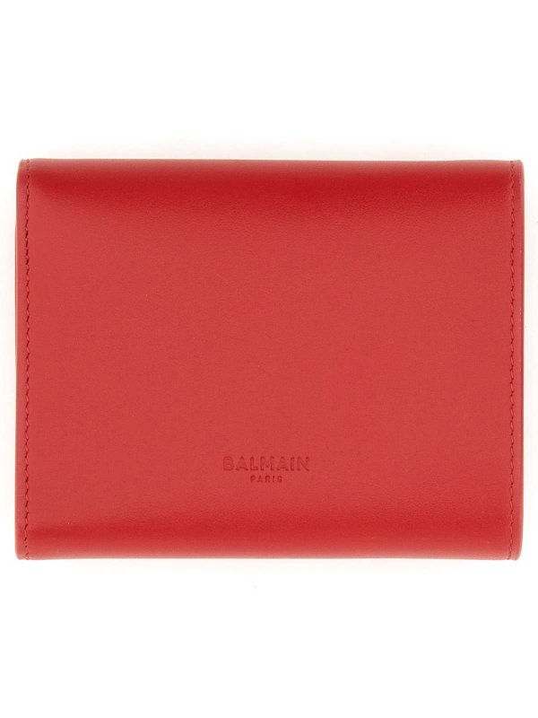 Balmain: wallets & purses online - B-Buzz Trifold Wallet