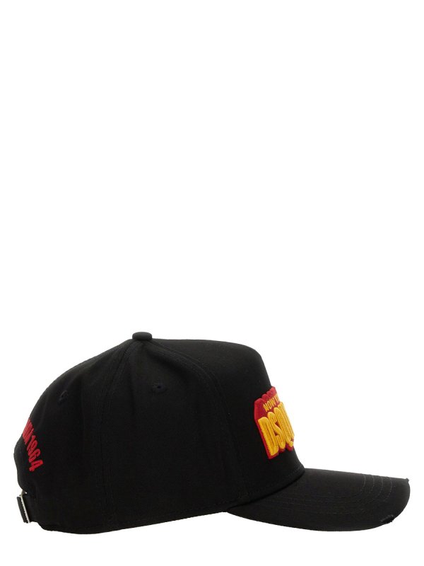 DSQUARED2: hats & caps online - Baseball Hat With Logo