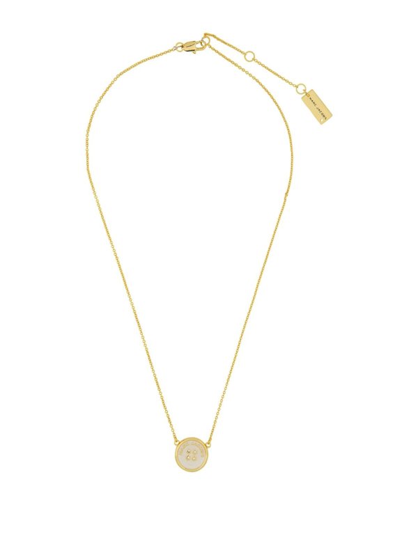 MARC JACOBS: Necklaces & Chokers - Button Pendant Necklace