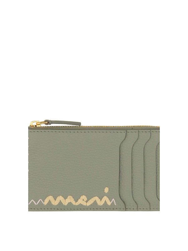 Marni: 財布＆ポーチ - 財布 - 緑