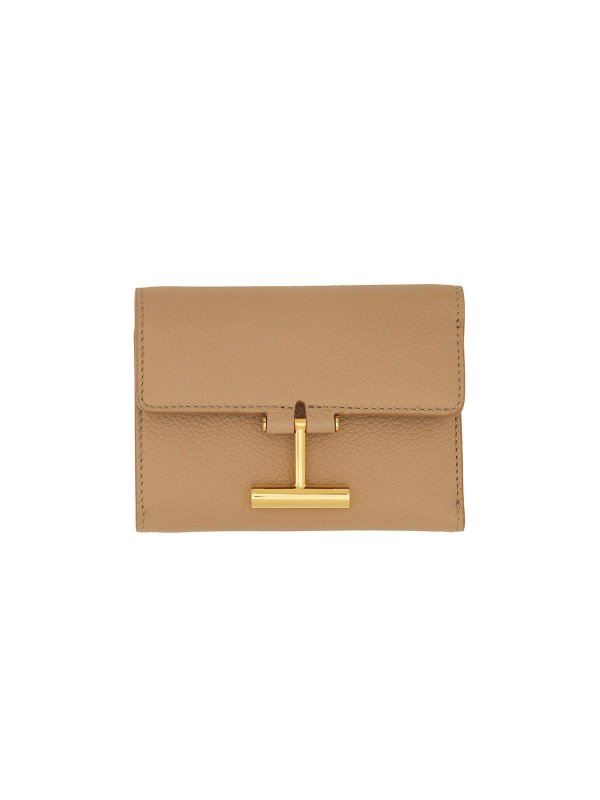 TOM FORD: 財布＆ポーチ - 財布 - ベージュ