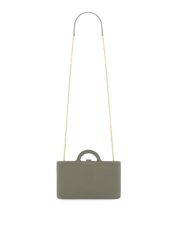 Marni: Bolsos de hombro - Bolsa De Hombro - Verde