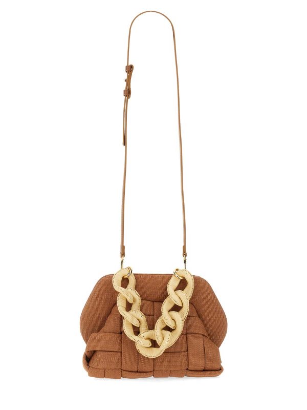 THEMOIRè: clutches online - Tia Weaved Straw Clutch