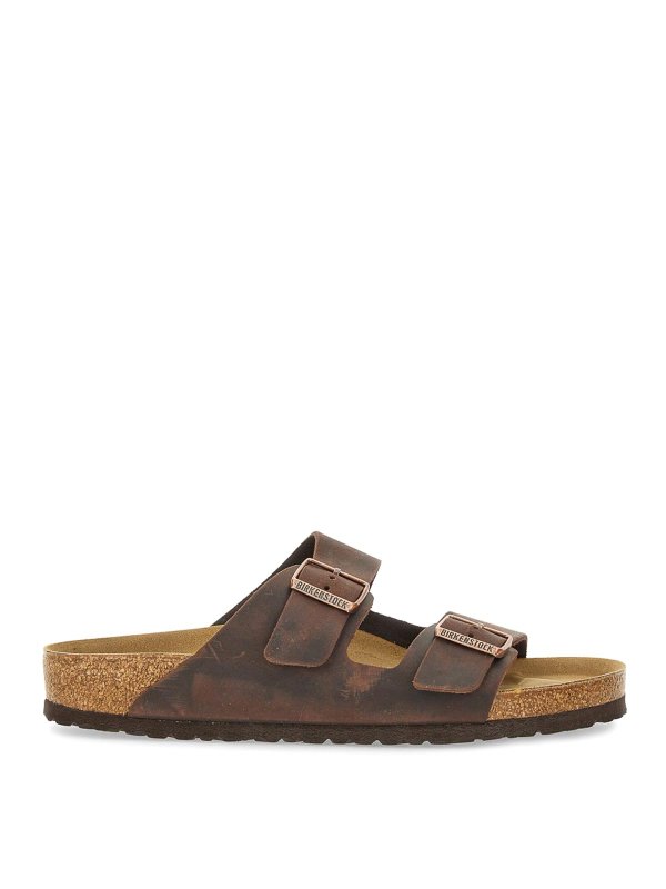 BIRKENSTOCK: サンダル - サンダル - ブラウン