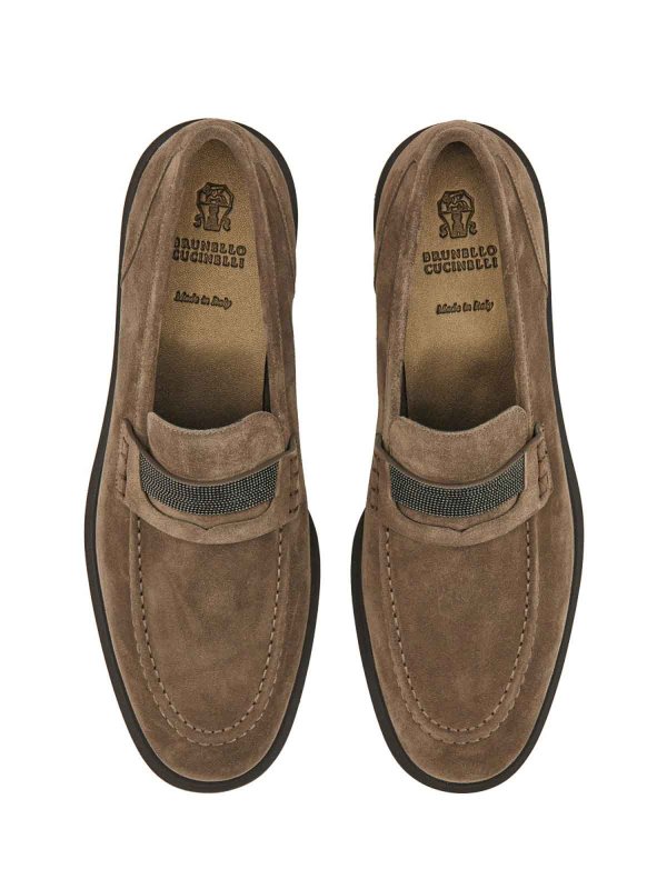 The Best Shops BRUNELLO CUCINELLI: Suede  Loafer