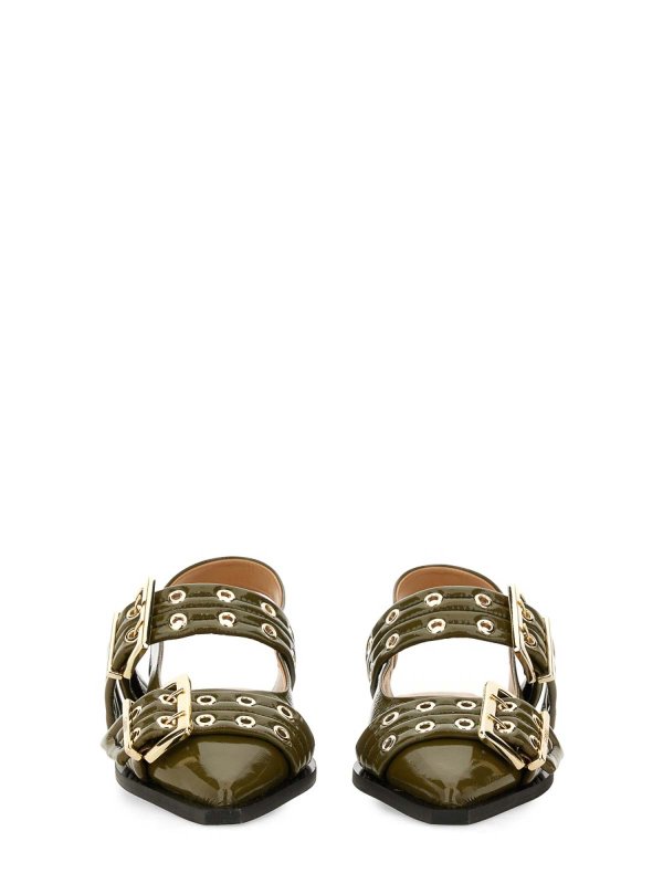 Bailarinas - Verde shop online: GANNI