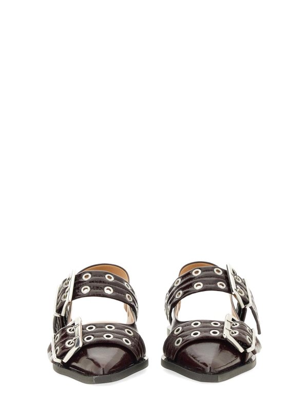 Ballerinas - Dunkelrot shop online: GANNI