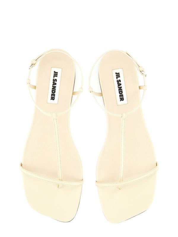 The Best Shops JIL SANDER: Sandalias - Blanco