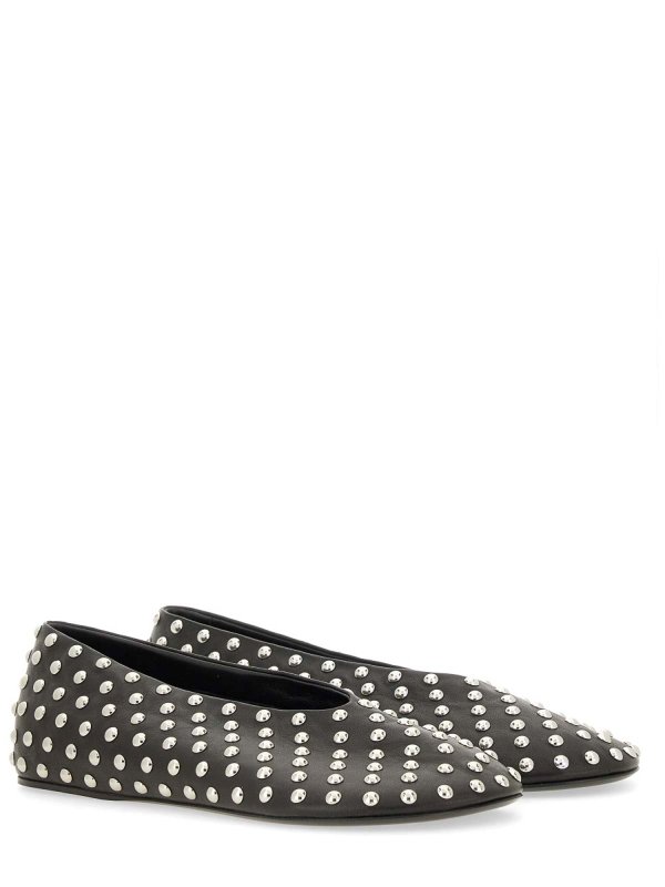 JIL SANDER: flat shoes online - Nappa Ballerina