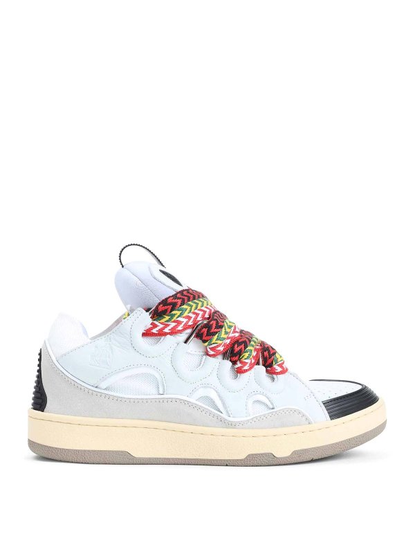 LANVIN: Chaussures de sport - Baskets - Blanc