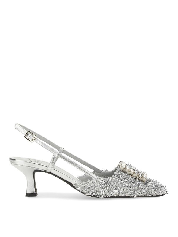 ROBERTO FESTA: Pumps - Pumps - Silber