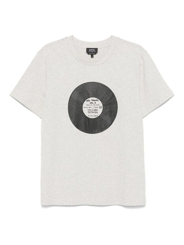 A.P.C.: T-shirts - T-Shirt - Beige