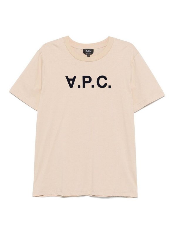 A.P.C.: Tシャツ - Tシャツ - ベージュ