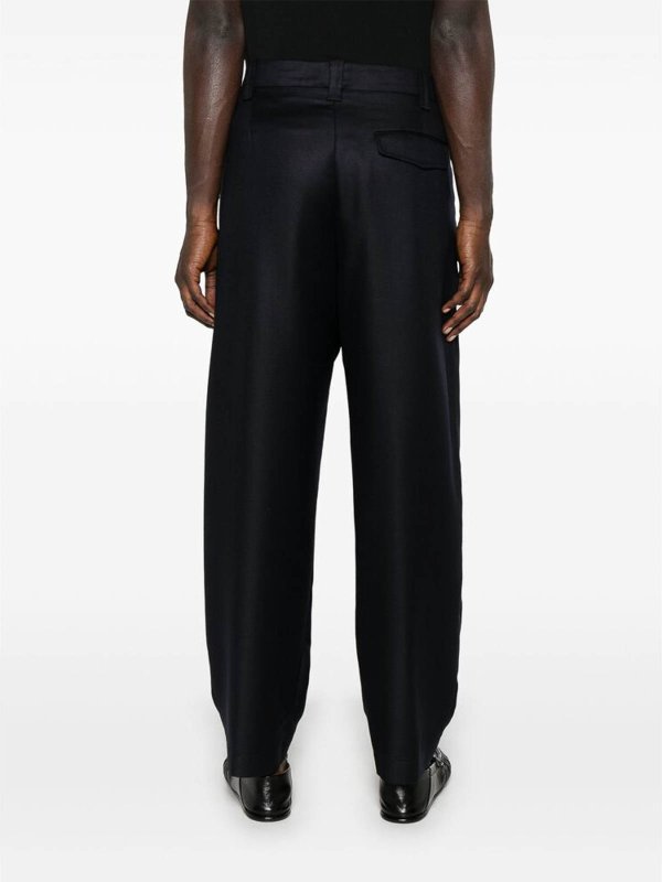 カジュアルパンツ - ブルー shop online: A.P.C.