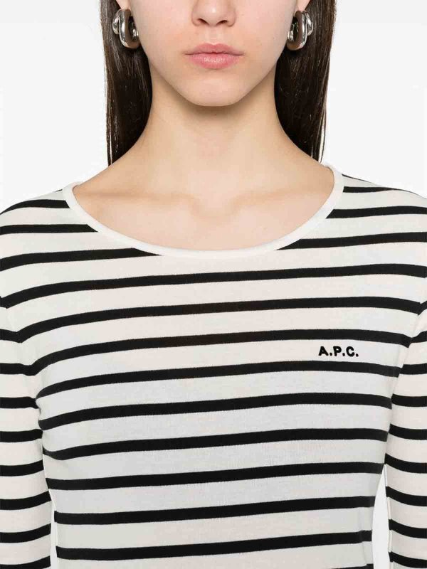 A.P.C.: Camisetas online - Camiseta - Beis Claro