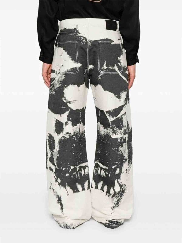 The Best Shops ALEXANDER MCQUEEN: Jeans boot-cut - Jeans Boot-Cut - Beis