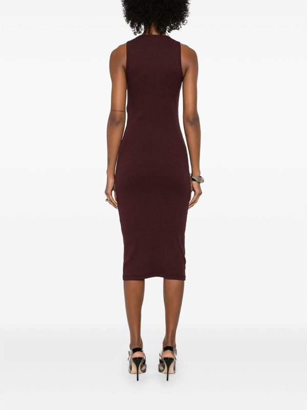 The Best Shops ALEXANDER MCQUEEN: Robe longueur genou - Robe Au Genou - Rouge