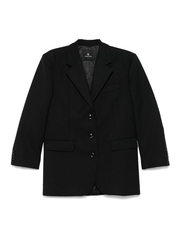 ANINE BING: Casualjacken - Casualjacke - Schwarz