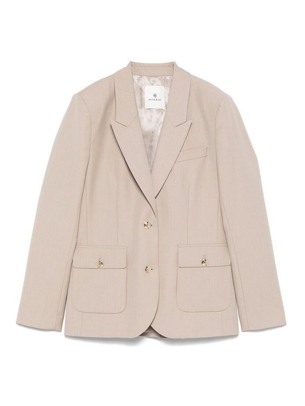 ANINE BING: カジュアルジャケット - カジュアルジャケット - グレー