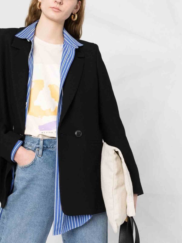 ANINE BING: テーラードジャケット online - テーラードジャケット - 黒