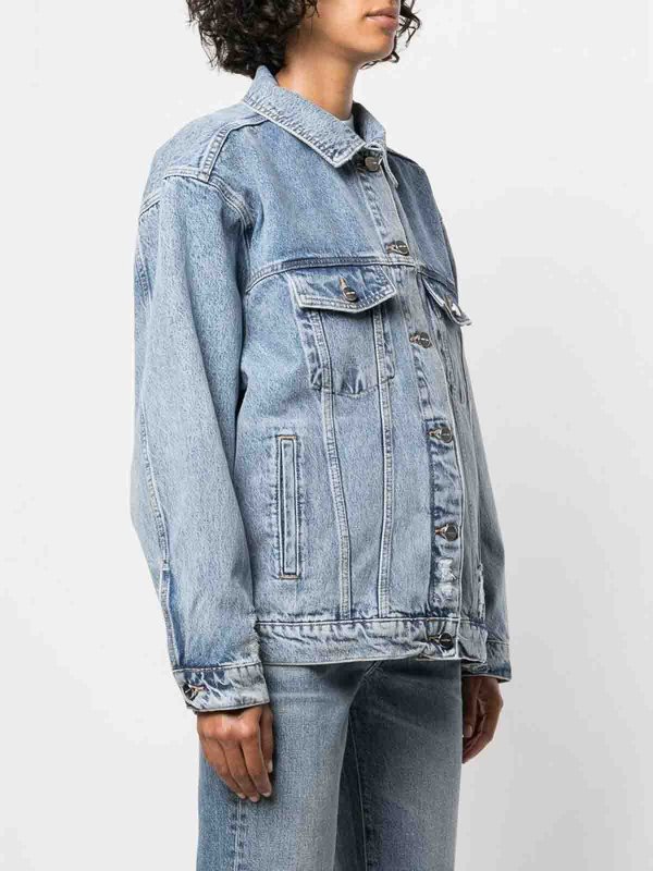 The Best Shops ANINE BING: デニムジャケット - ブルー