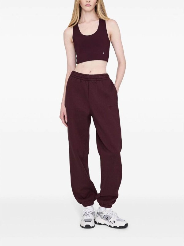 ANINE BING: カジュアルトラウザー online - カジュアルパンツ - 赤