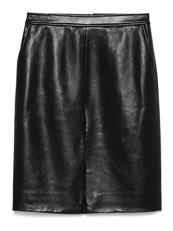 ANINE BING: Jupes midi et au genou - Jupe Midi - Noir