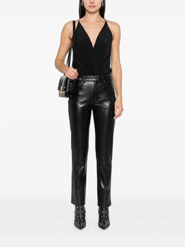 Anine Bing Top Noir Noir Femme A0710820BLK26