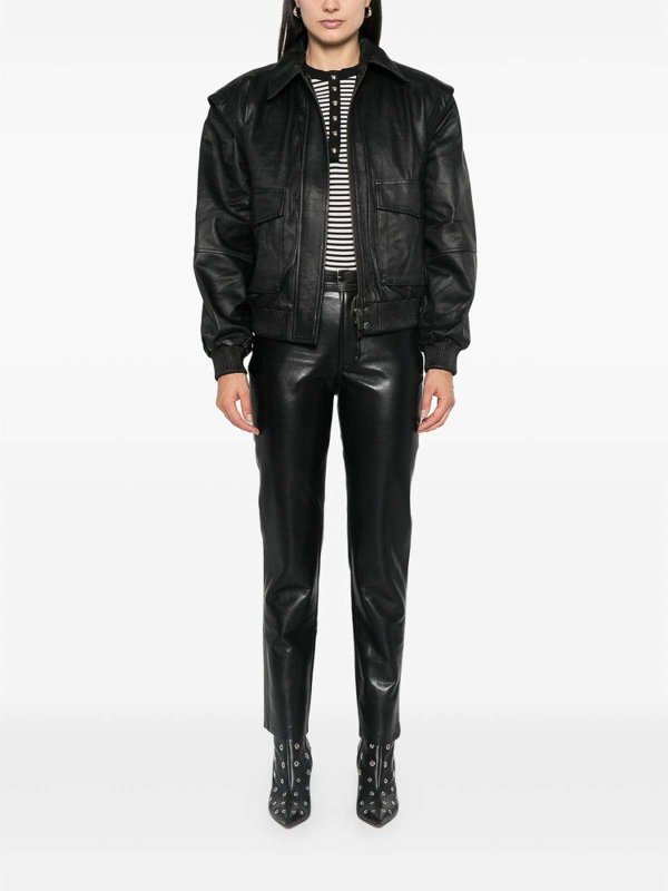 Rundhalspullover - Schwarz shop online: ANINE BING